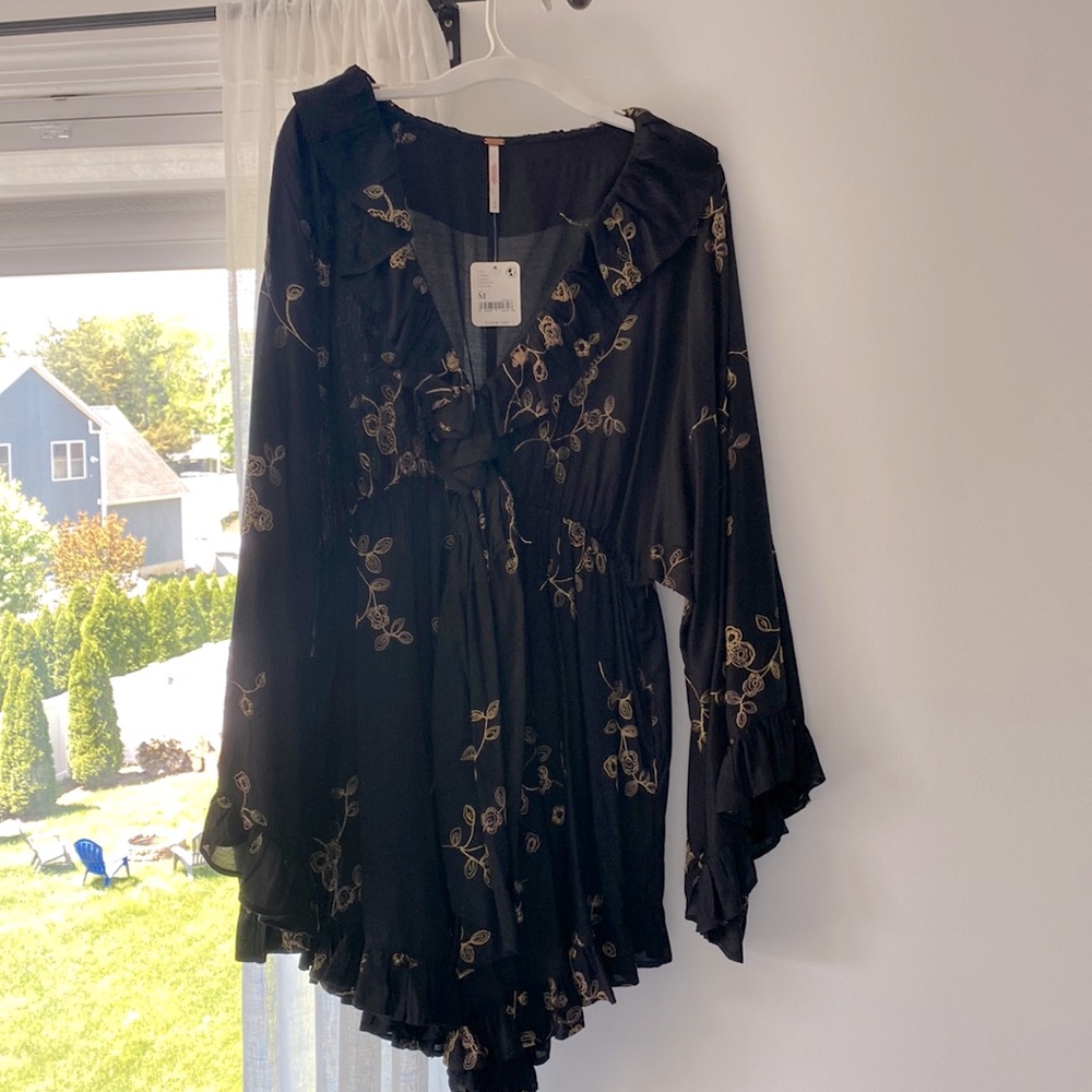 Free people long sleeve romper